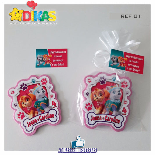 IMAN ARTESANAL PERSONALIZADO - PATRULHA PATA SKYE