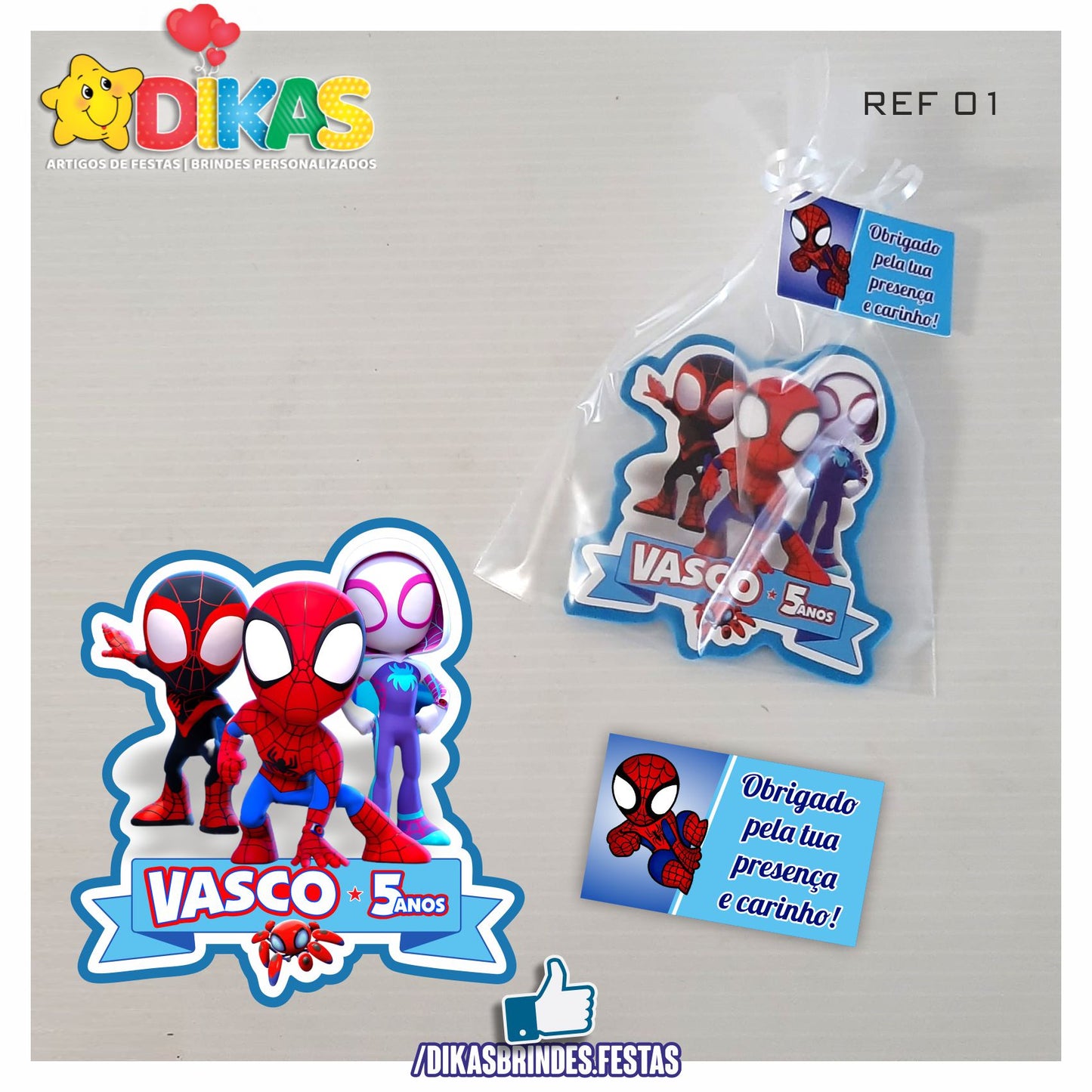 IMAN ARTESANAL PERSONALIZADO - SPIDEY