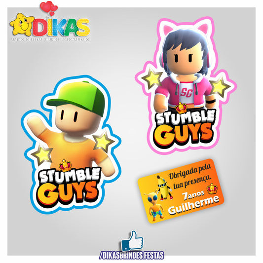 IMAN ARTESANAL PERSONALIZADO - STUMBLE GUYS
