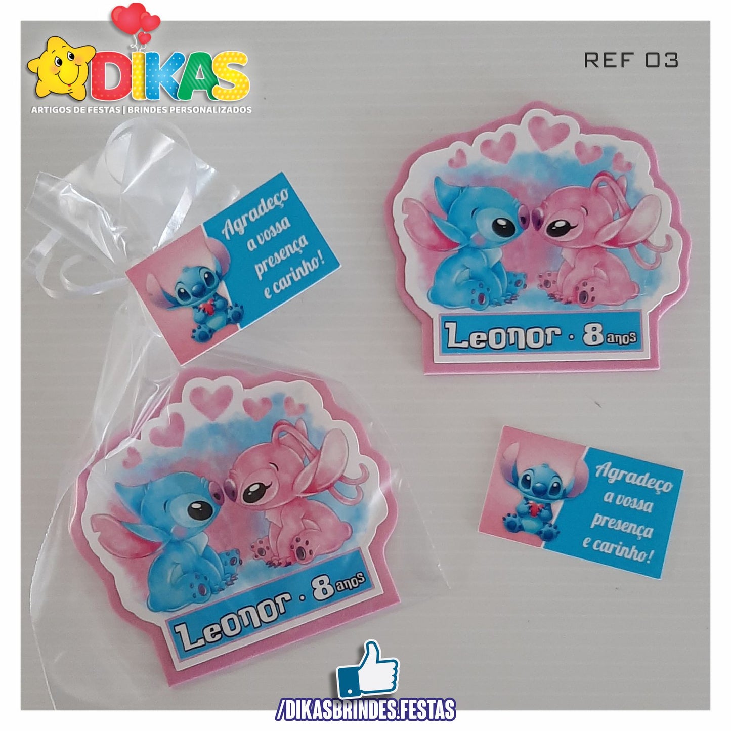 IMAN ARTESANAL PERSONALIZADO - STITCH