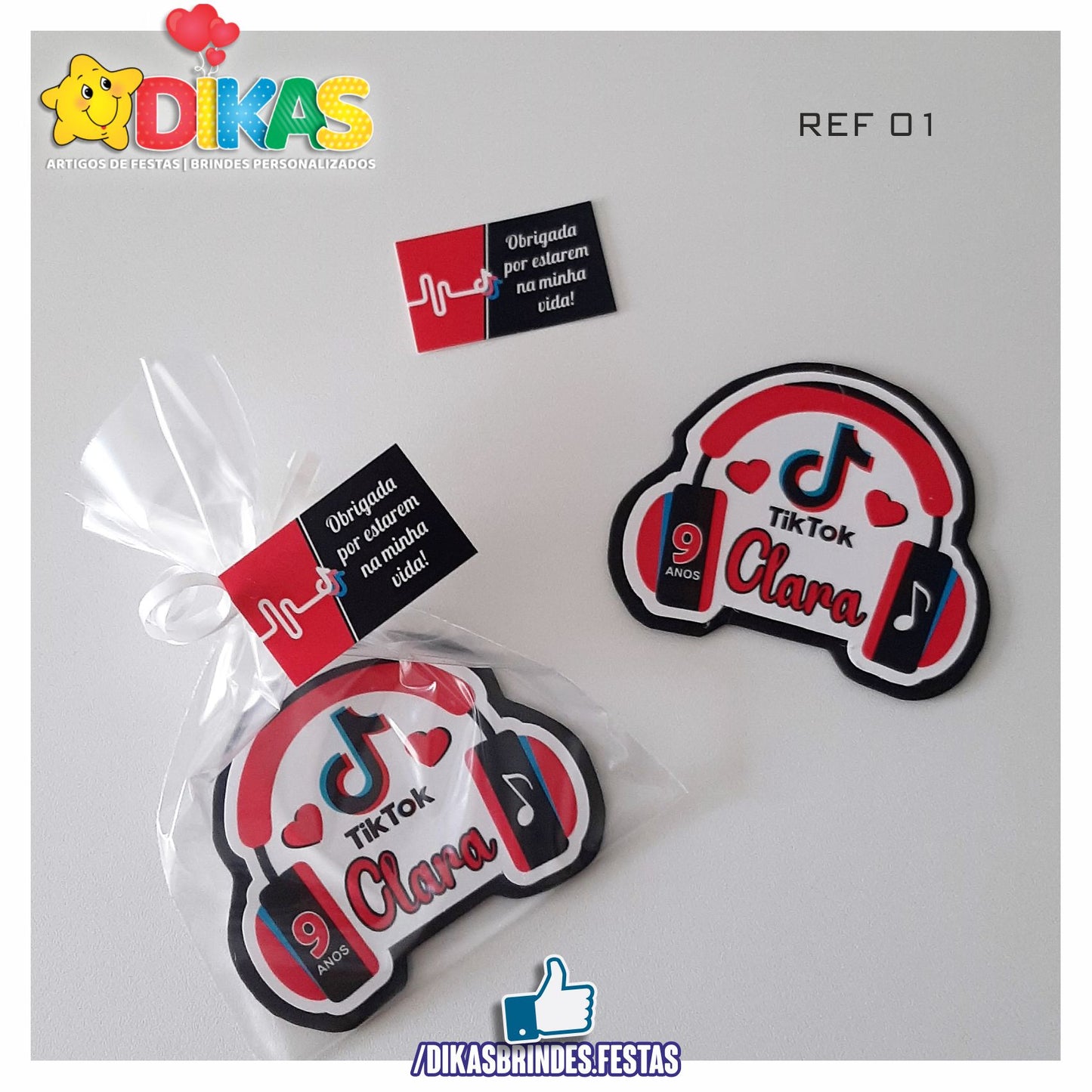 IMAN ARTESANAL PERSONALIZADO - TIK TOK