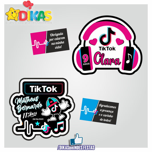 IMAN ARTESANAL PERSONALIZADO - TIK TOK