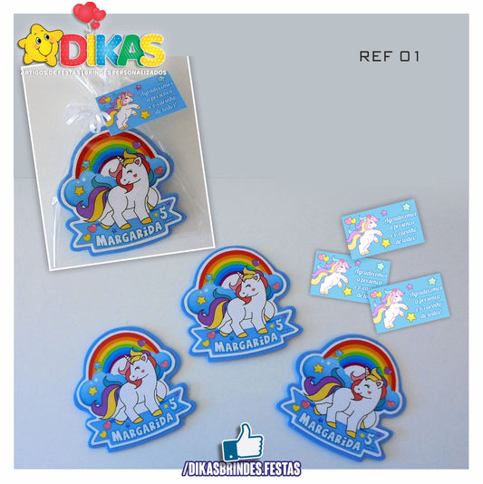 IMAN ARTESANAL PERSONALIZADO - UNICÓRNIO