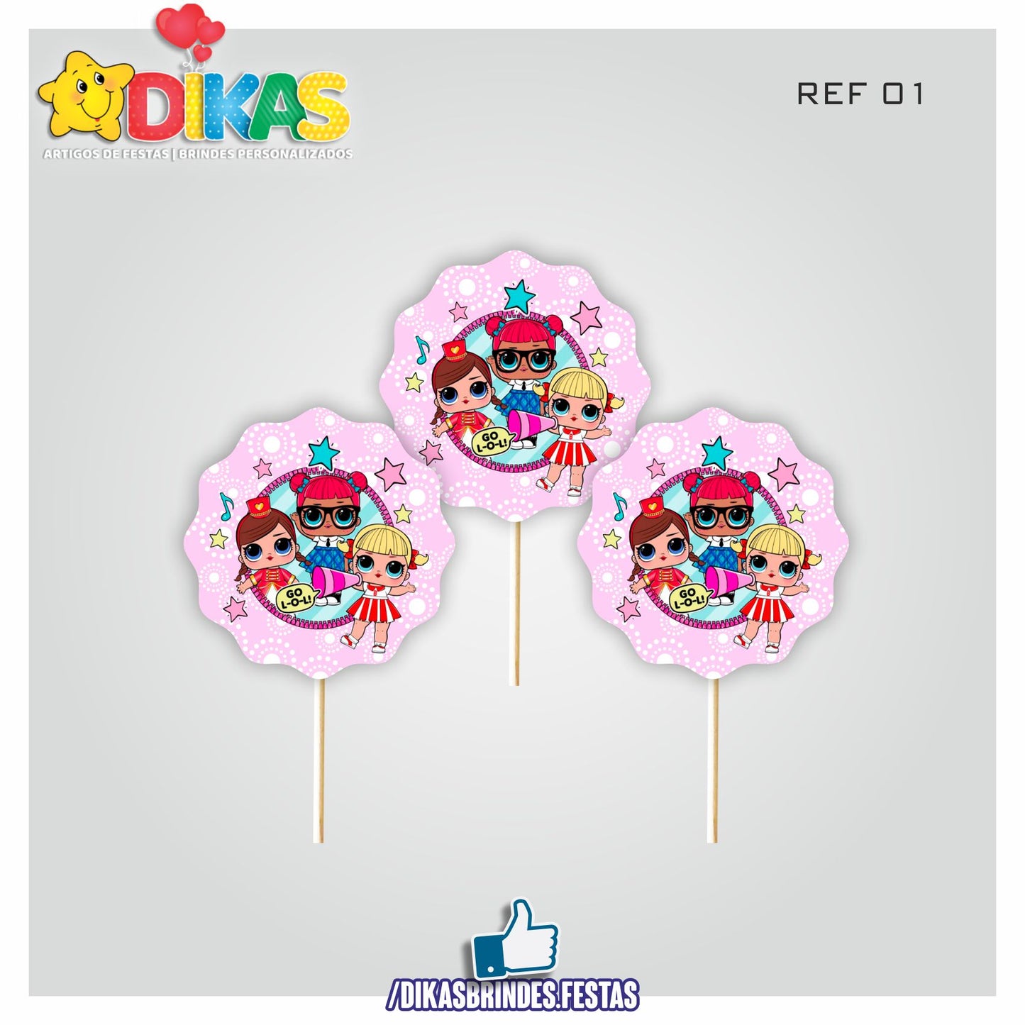 TOPPERS SIMPLES - LOL