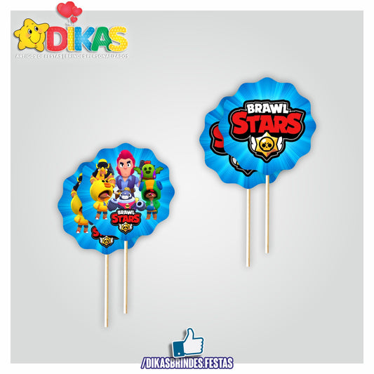 TOPPERS SIMPLES - BRAWL STAR