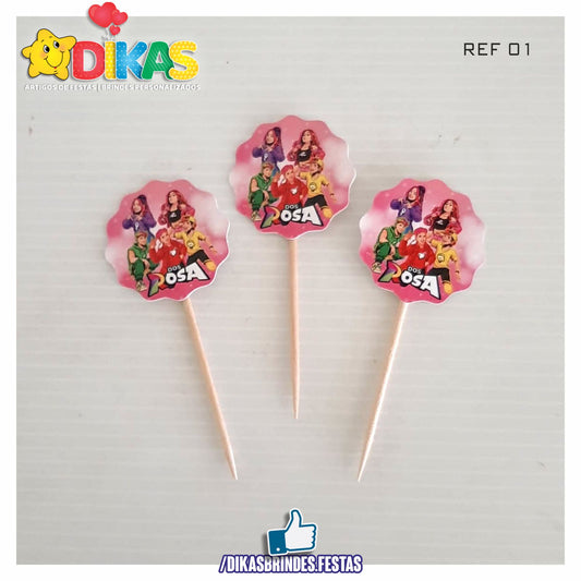 TOPPERS SIMPLES - GRUPO DOS ROSA