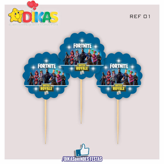 TOPPERS SIMPLES - FORTNITE