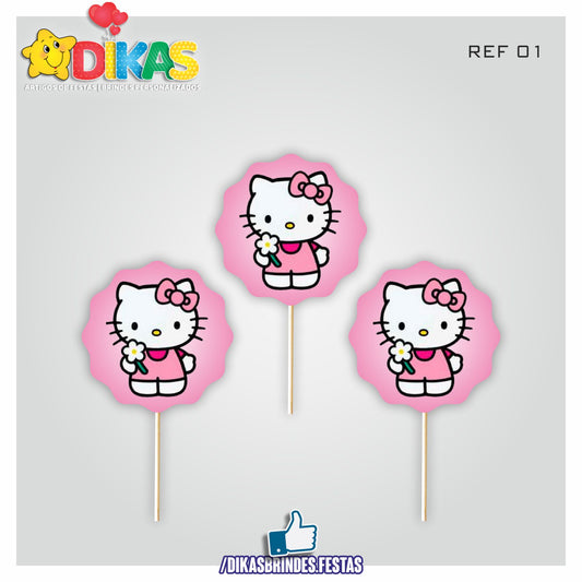 TOPPERS SIMPLES - HELLO KITTY