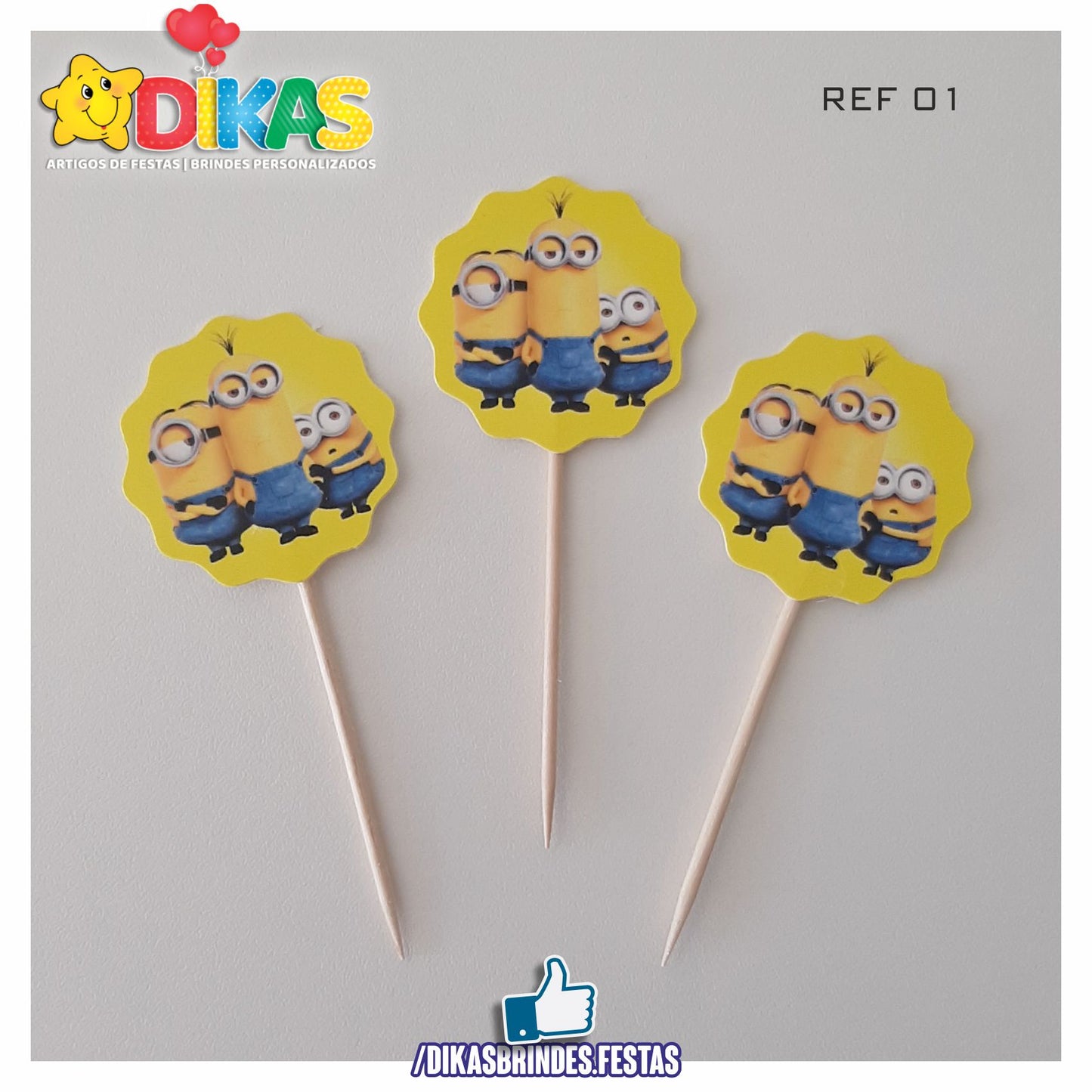 TOPPERS SIMPLES - MINIONS