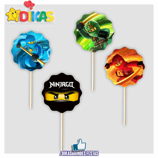TOPPERS SIMPLES - NINJAGO