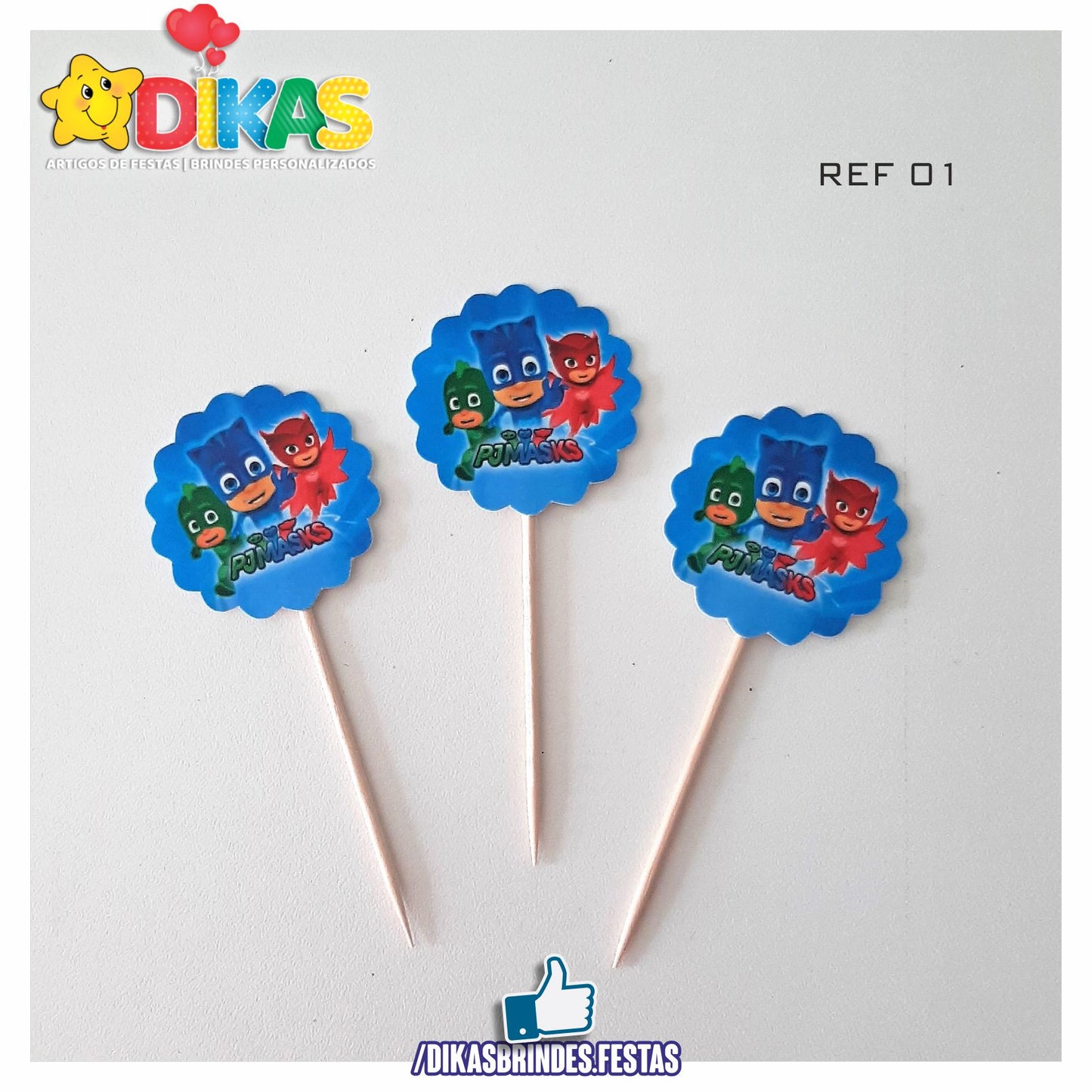 TOPPERS SIMPLES - PJMASKS