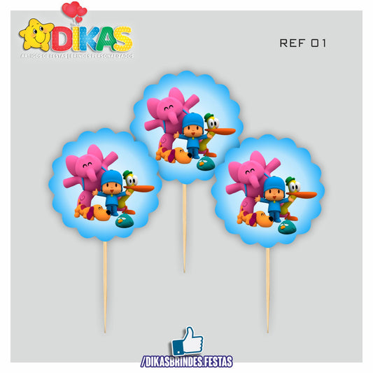 TOPPERS SIMPLES - POCOYO