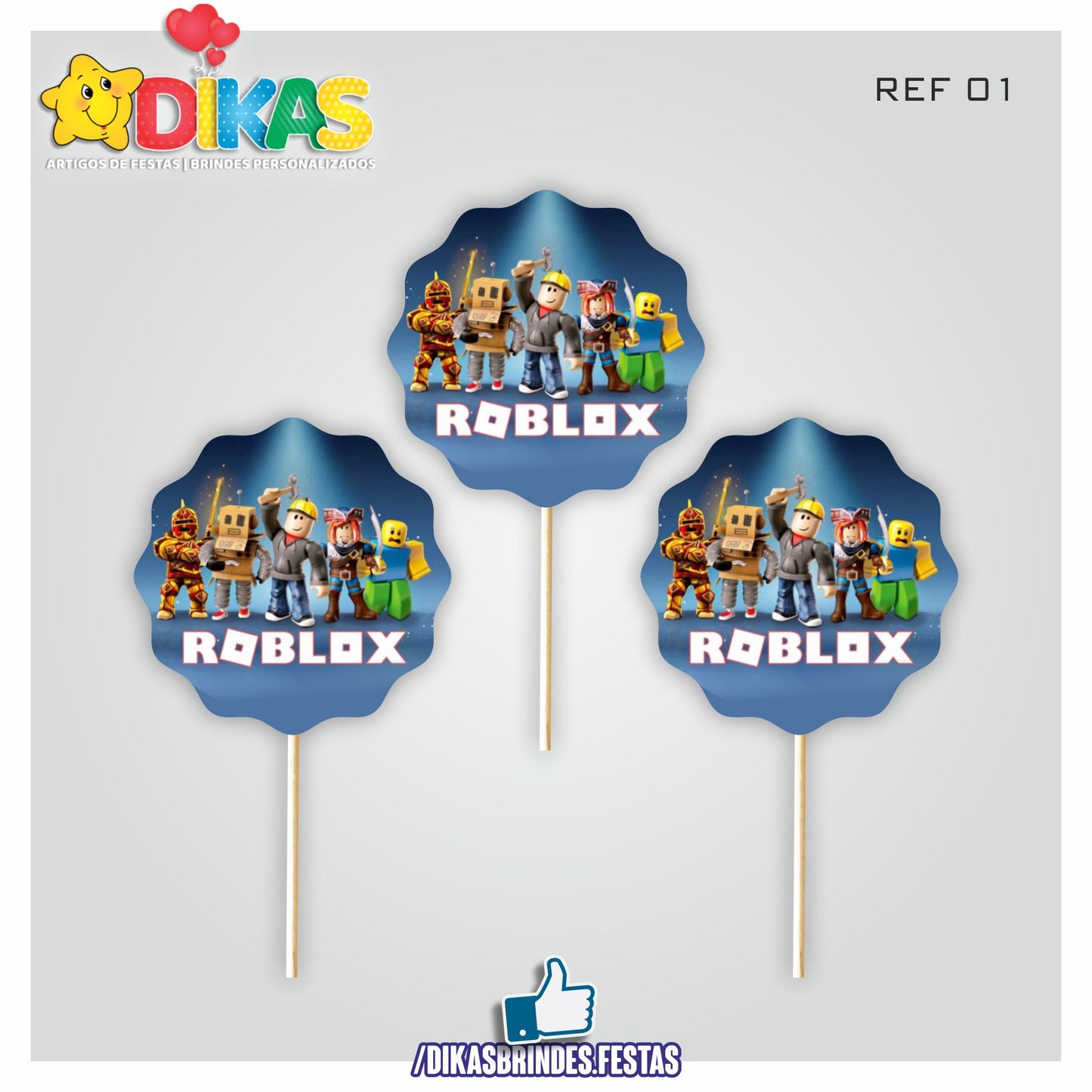 TOPPERS SIMPLES - ROBLOX