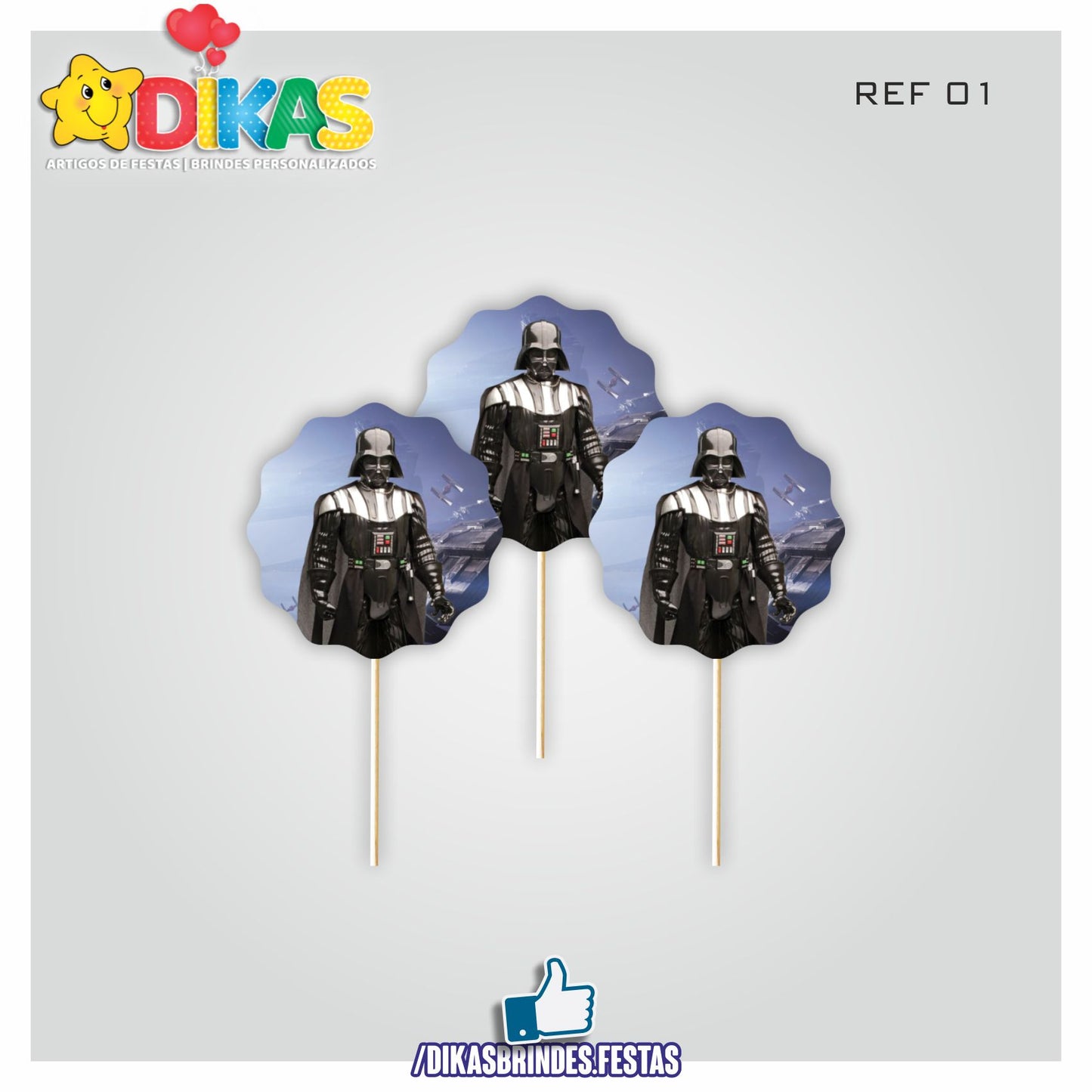 TOPPERS SIMPLES - STAR WARS