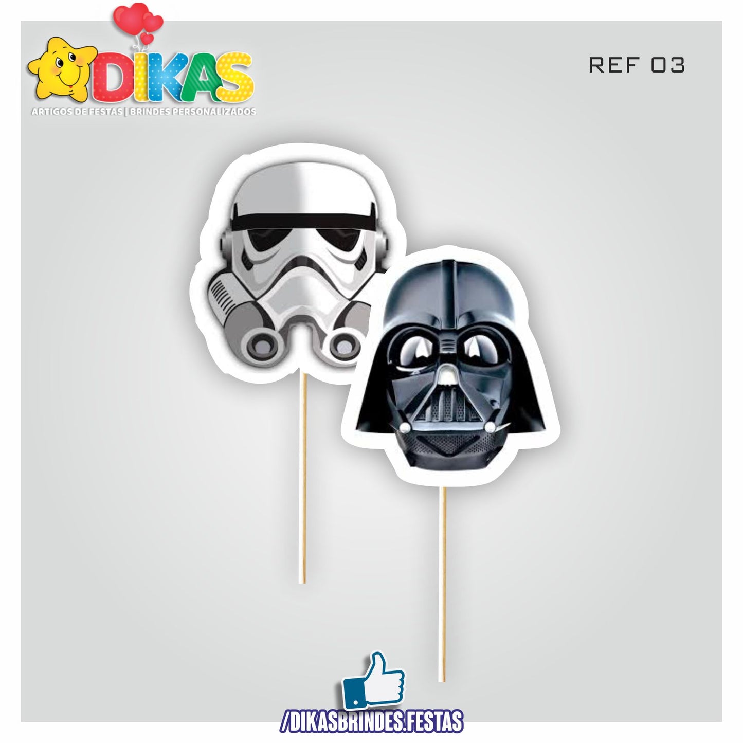 TOPPERS SIMPLES - STAR WARS