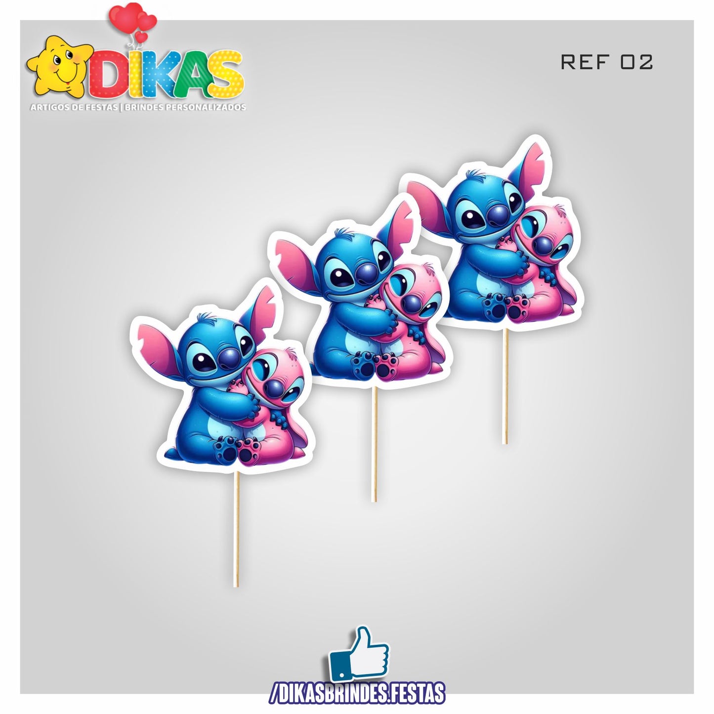 TOPPERS SIMPLES - STITCH