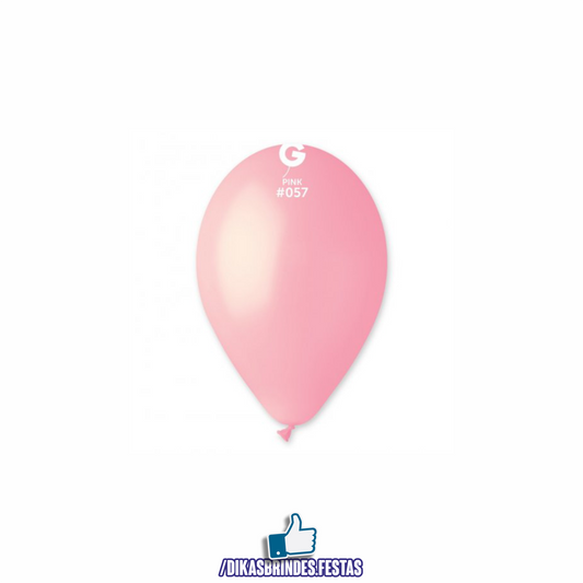 BALÃO LÁTEX ROSA - 12"