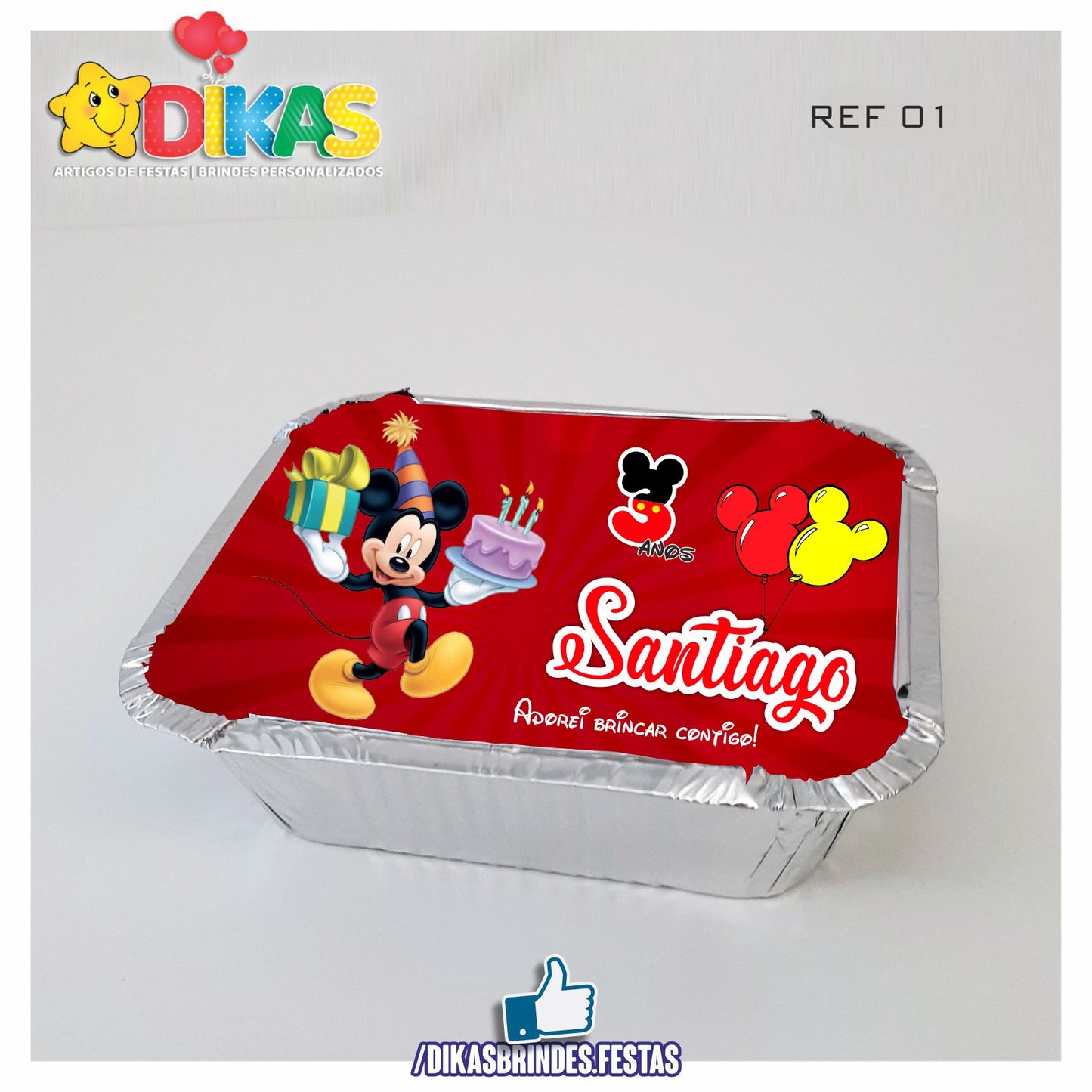 CAIXAS PERSONALIZADAS PARA BRINDES - MICKEY