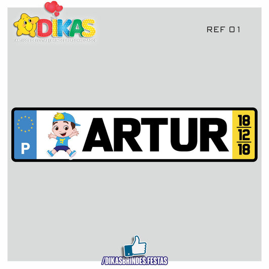 MATRICULA PERSONALIZADA - LUCCAS NETO