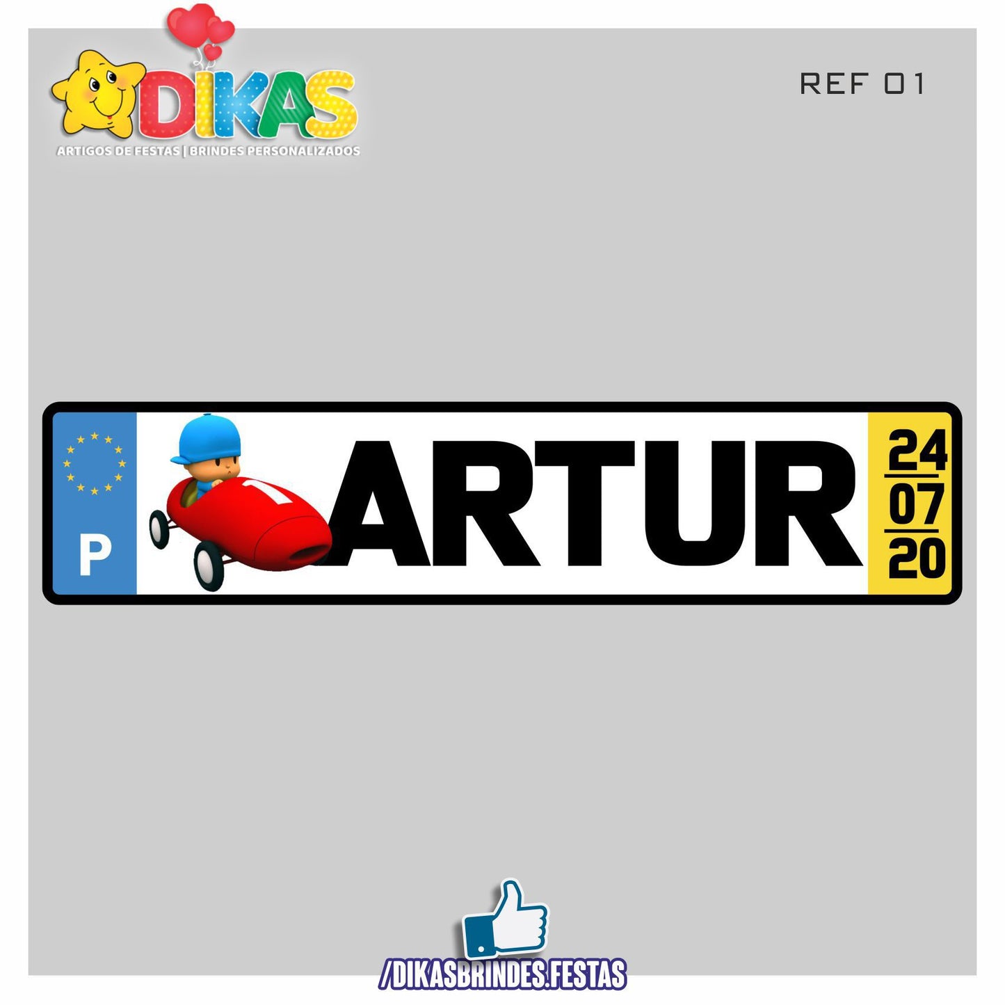 MATRICULA PERSONALIZADA - POCOYO