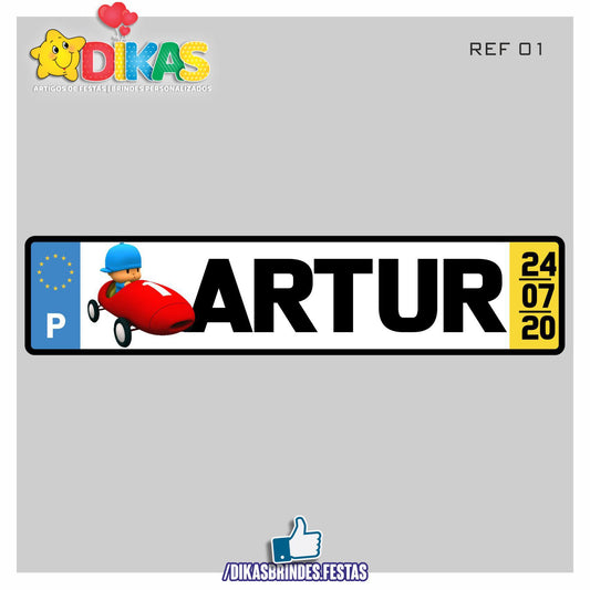 MATRICULA PERSONALIZADA - POCOYO