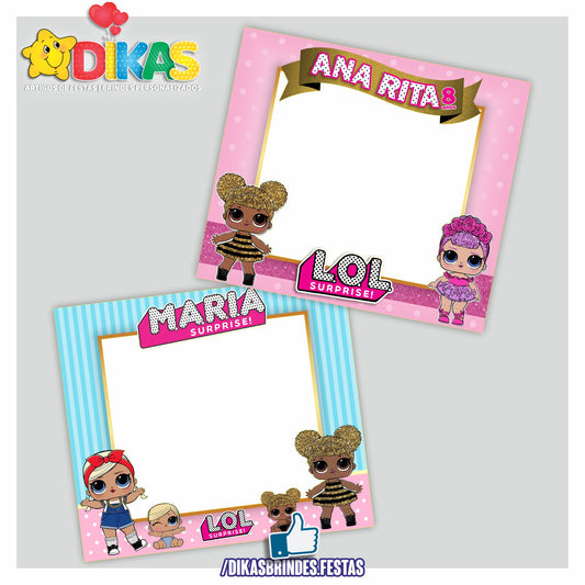 MOLDURA PARA FOTOS - LOL