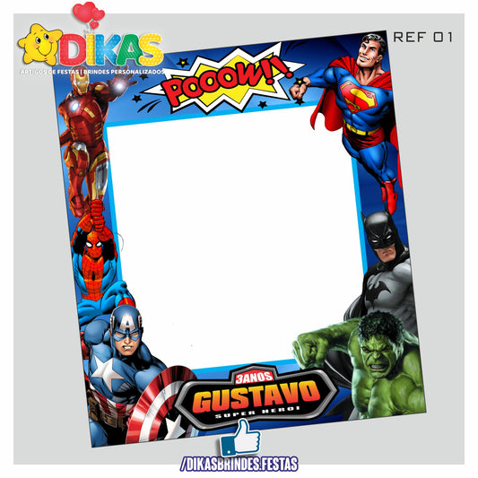 MOLDURA PARA FOTOS - AVENGERS