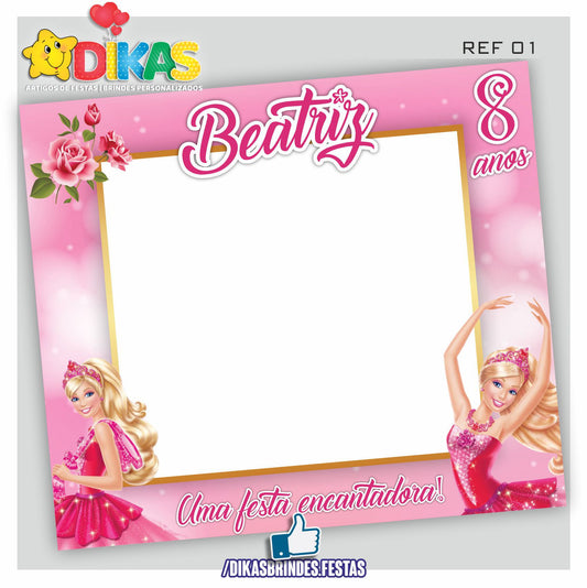 MOLDURA PARA FOTOS - BARBIE