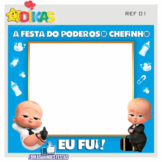 MOLDURA PARA FOTOS - BOSS BABY