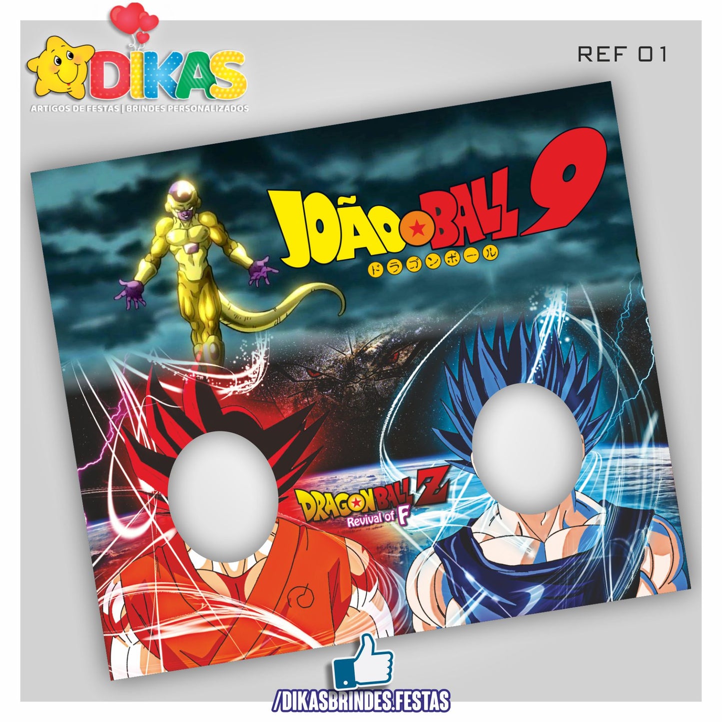 MOLDURA PARA FOTOS - DRAGON BALL