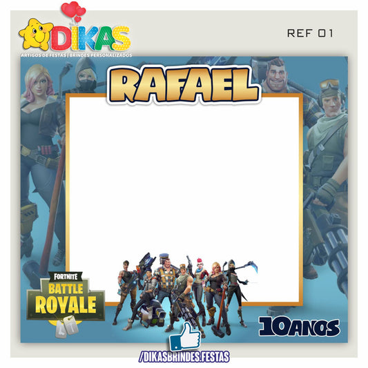 MOLDURA PARA FOTOS - FORTNITE