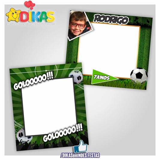 MOLDURA PARA FOTOS - FUTEBOL