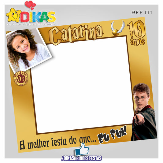 MOLDURA PARA FOTOS - HARRY POTTER