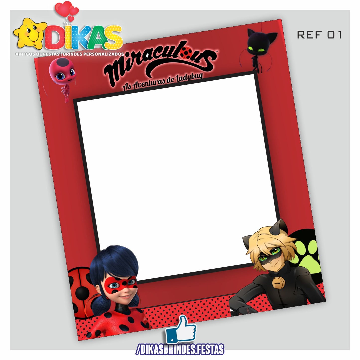 MOLDURA PARA FOTOS - LADYBUG