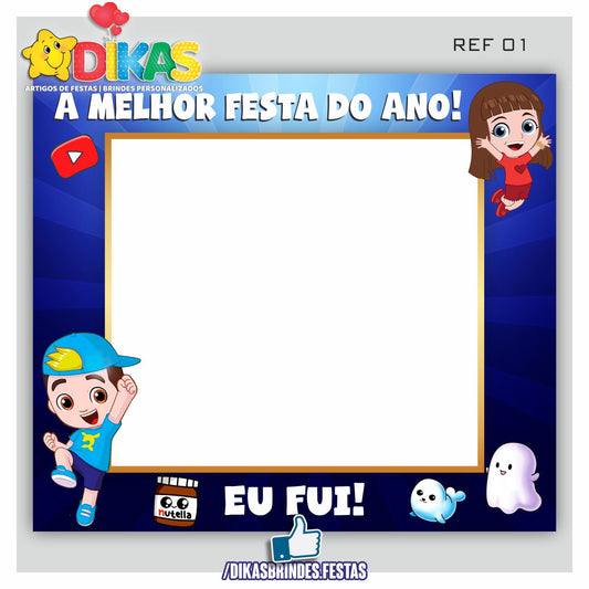 MOLDURA PARA FOTOS - LUCCAS NETO