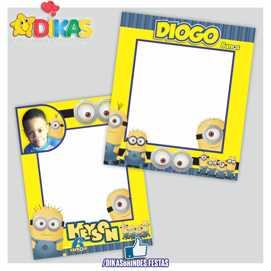 MOLDURA PARA FOTOS - MINIONS