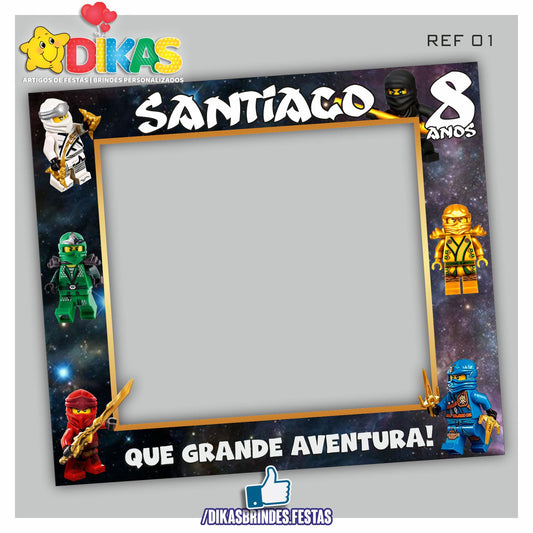 MOLDURA PARA FOTOS - NINJAGO