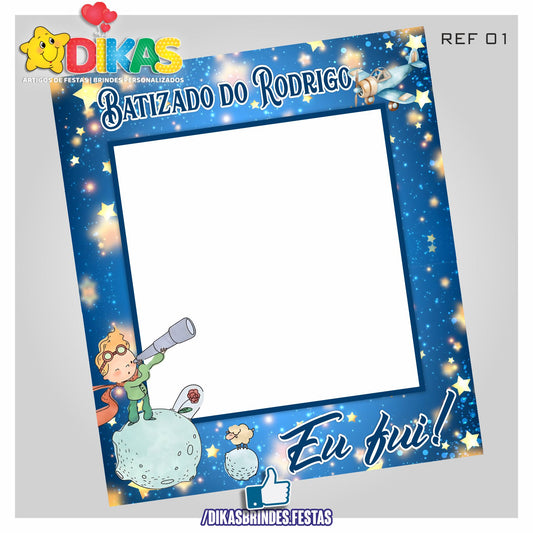 MOLDURA PARA FOTOS - PEQUENO PRÍNCIPE