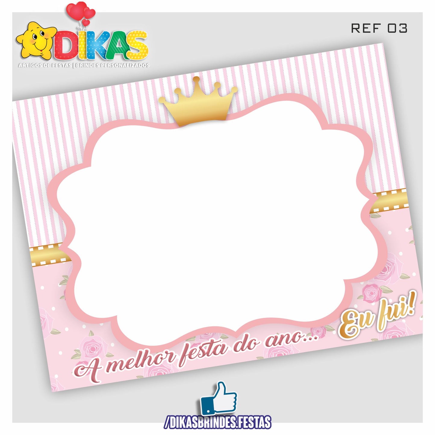 MOLDURA PARA FOTOS - PRINCESAS DISNEY