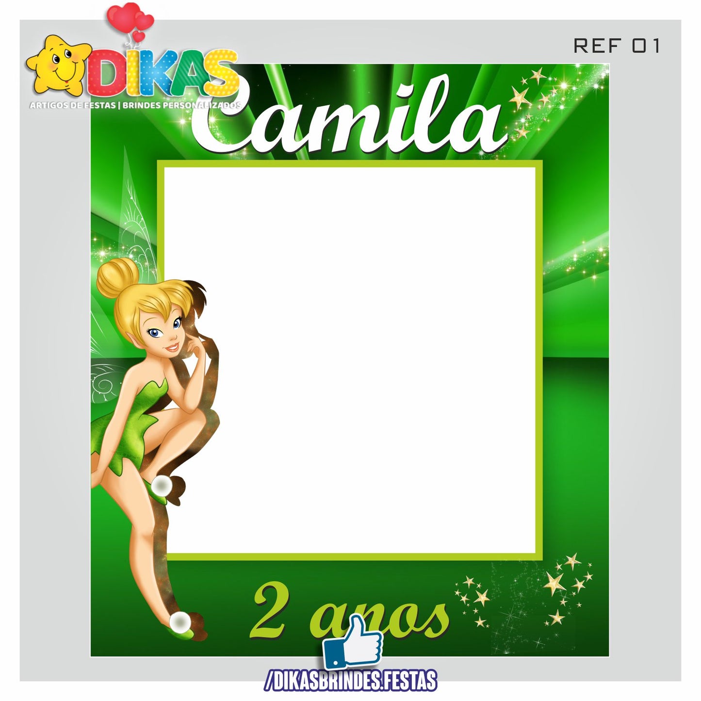 MOLDURA PARA FOTOS - SININHO