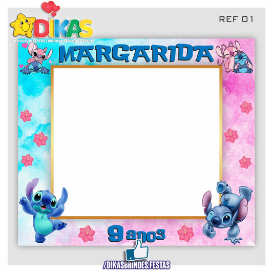 MOLDURA PARA FOTOS - STITCH