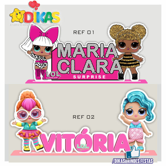 NOME DECORATIVO - L.O.L.