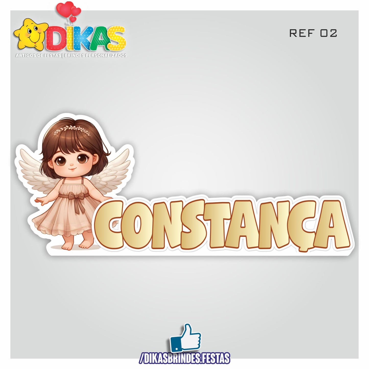 NOME DECORATIVO - BATIZADO