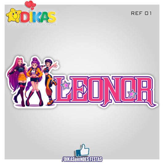 NOME DECORATIVO - Guerreiras do K-POP