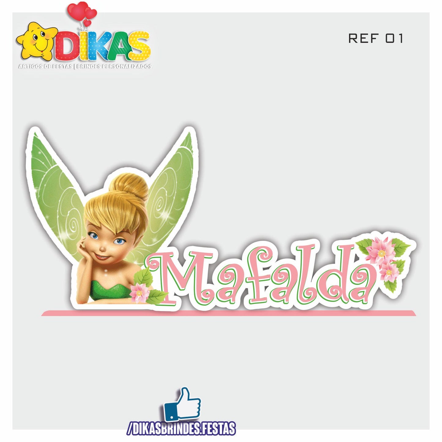 NOME DECORATIVO - SININHO