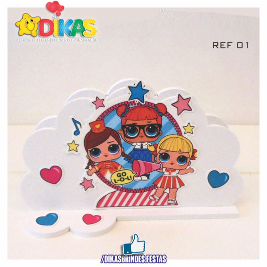 PORTA-GUARDANAPO EM PVC - LOL