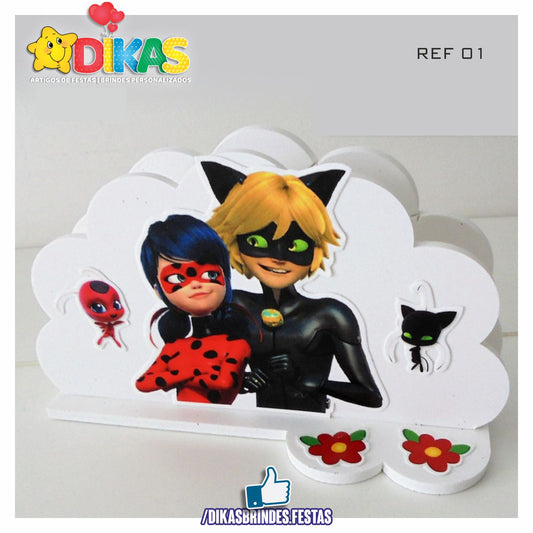 PORTA-GUARDANAPO EM PVC - LADYBUG