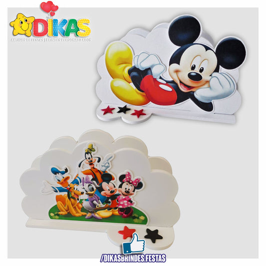 PORTA-GUARDANAPO EM PVC - MICKEY