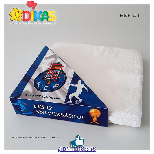 PORTA-GUARDANAPO EM PAPEL - FUTEBOL PORTO