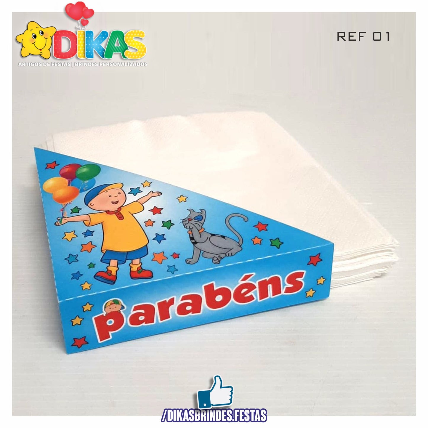 PORTA-GUARDANAPO EM PAPEL - RUCA